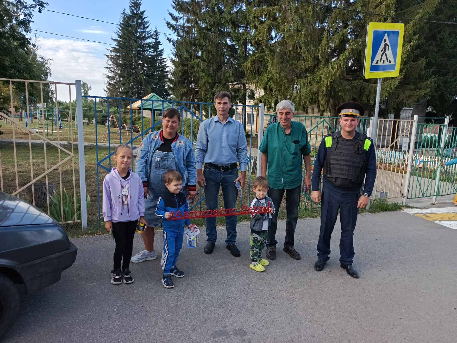 В МБДОУ «Детский сад села Купино» Шебекинского городского округа прошло мероприятие по контролю за соблюдением правил перевозки детей.