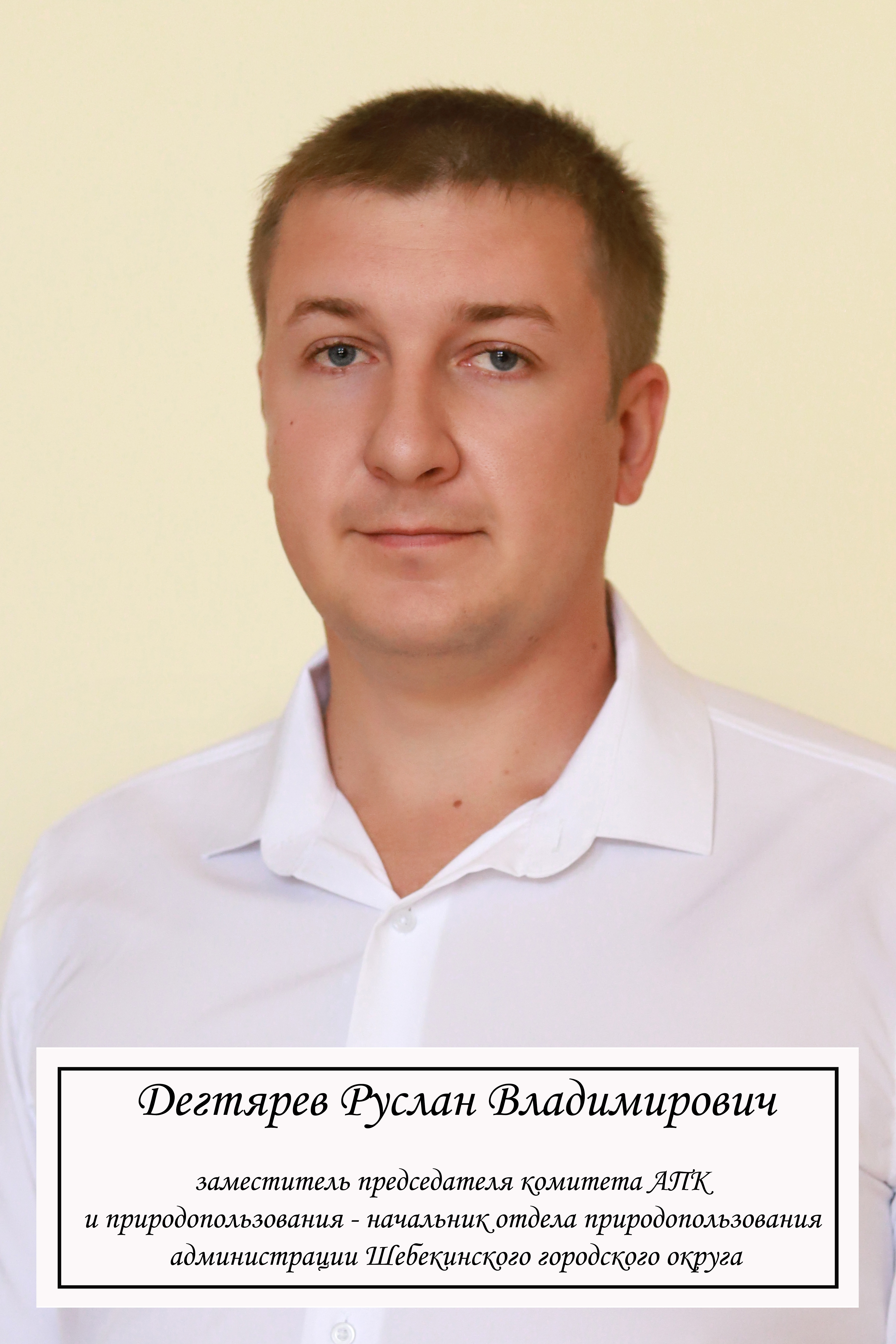 Дегтярев Руслан Владимирович.