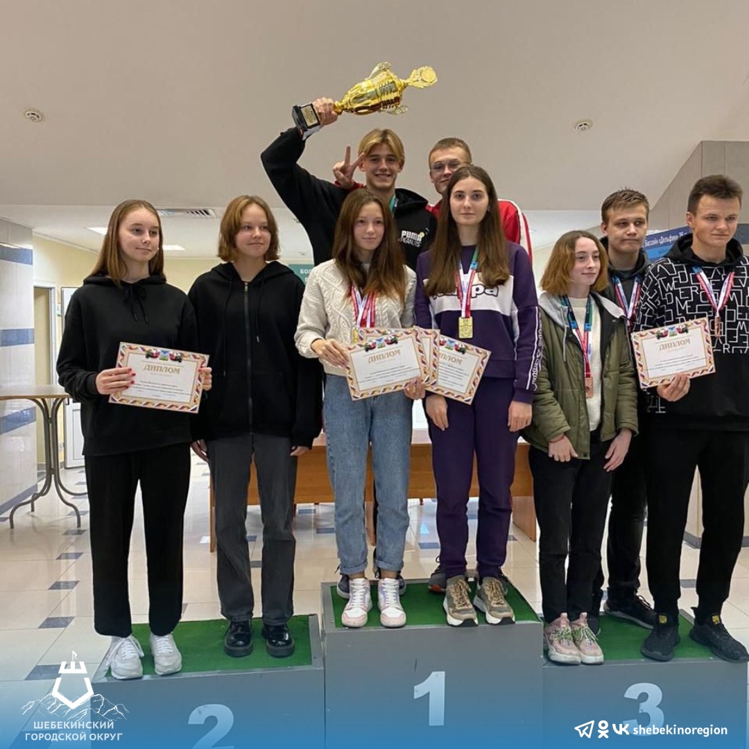 Шебекинские спортсмены стали победителями и призёрами областной спартакиады по плаванию