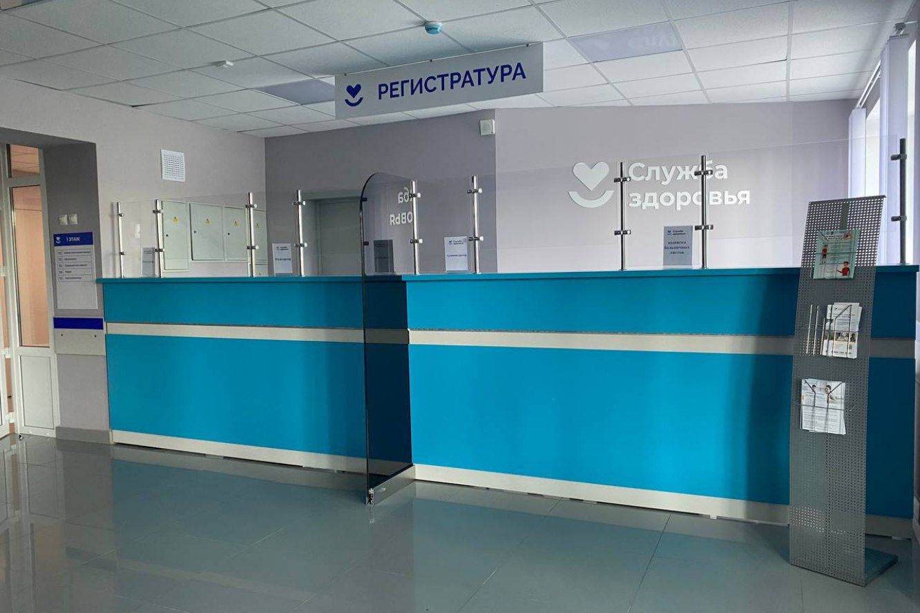 В Большетроицкой больнице подходит к завершению капитальный ремонт.