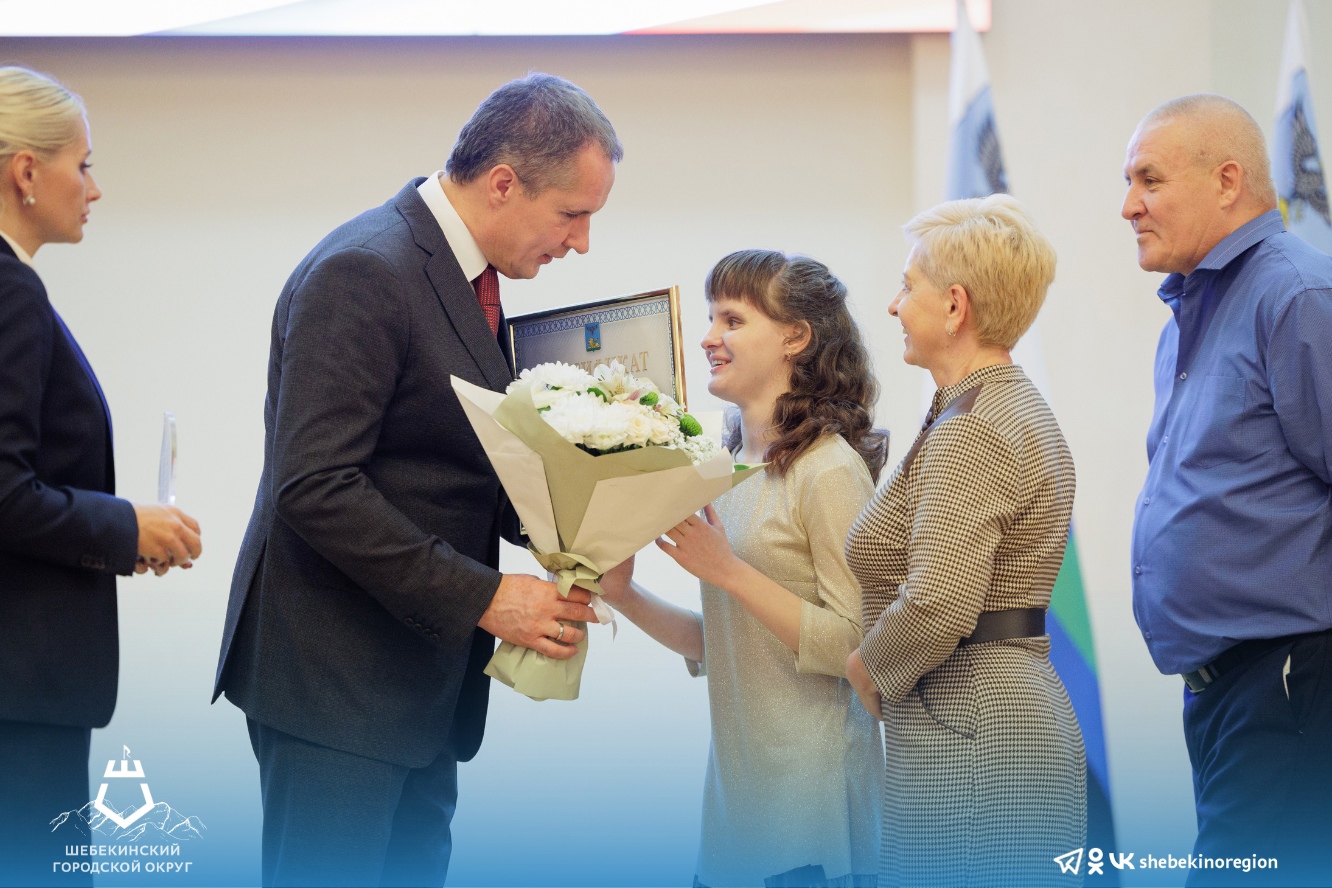 Татьяна Щербатова получила именную стипендию губернатора Белгородской области в номинации «Культура».