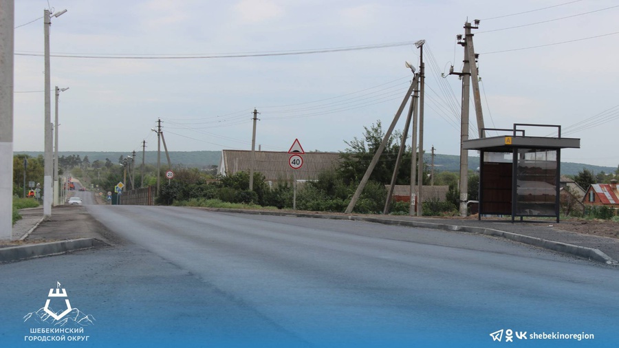 Продолжается капитальный ремонт областной дороги Шебекино–Муром–Середа
