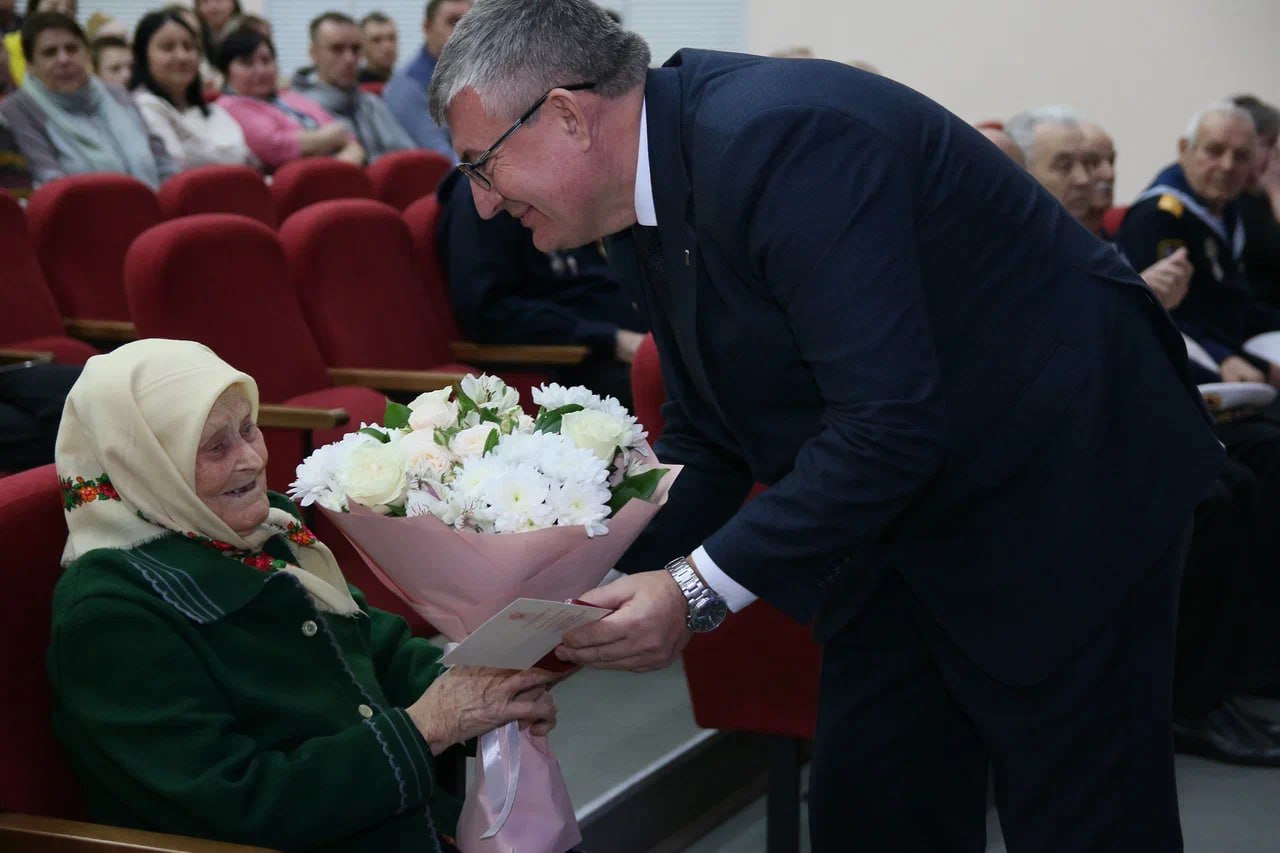 Торжественное открытие Года защитника Отечества в Шебекинском округе.