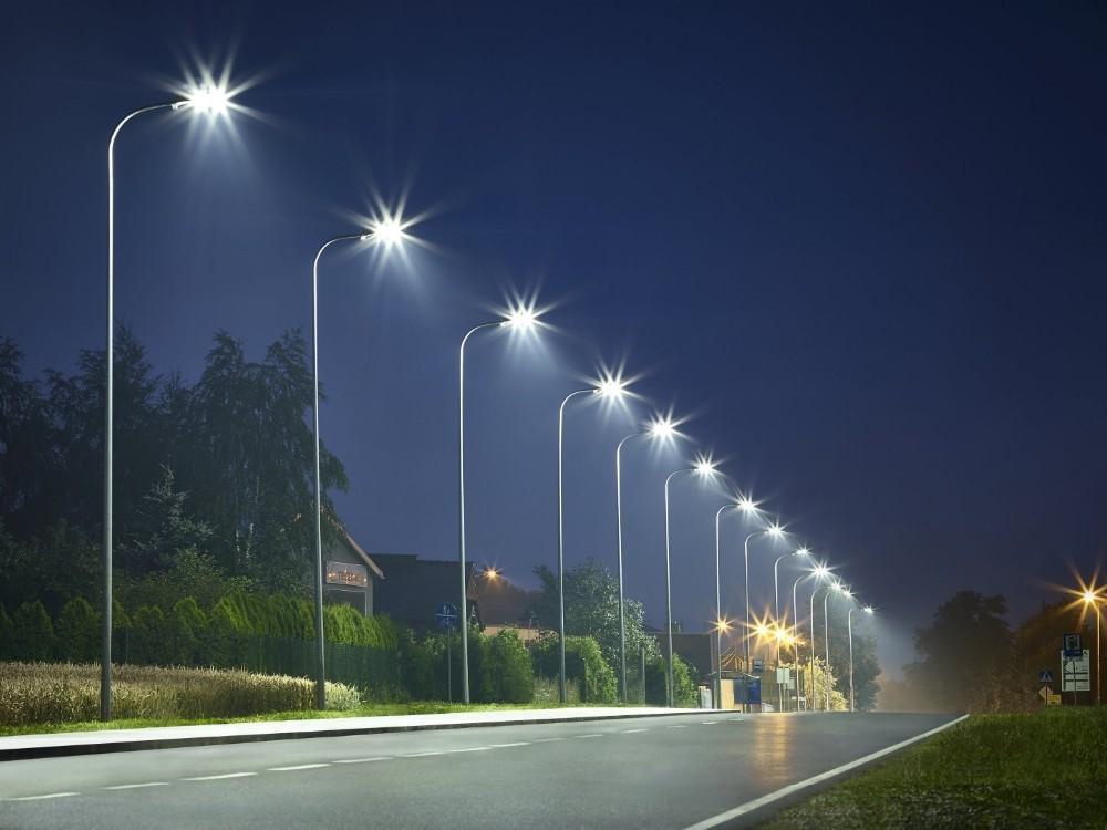 В Шебекинском городском округе продолжается строительство сетей наружного освещения.