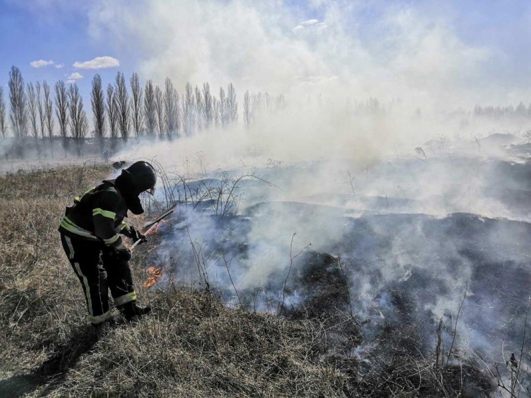 На территории Шебекинского городского округа участились случаи возгораний сухой травы и камыша.