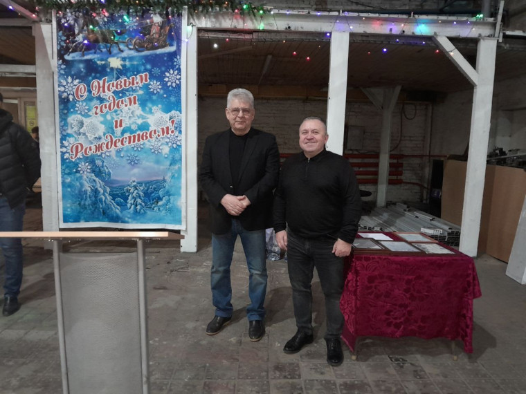 Председатель Шебекинского избиркома Игорь Мешковой принял участие в праздничном собрании Шебекинского машзавода. Председатель Шебекинского избиркома Игорь Мешковой принял участие в праздничном собрании Шебекинского машзавода.
