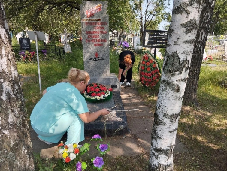 В рамках проекта «Славной Победе посвящается» еженедельно сотрудники учреждений культуры и волонтёры проводят день волонтёра «Мы – наследники Великой Победы». В рамках проекта «Славной Победе посвящается» еженедельно сотрудники учреждений культуры и волонтёры проводят день волонтёра «Мы – наследники Великой Победы».