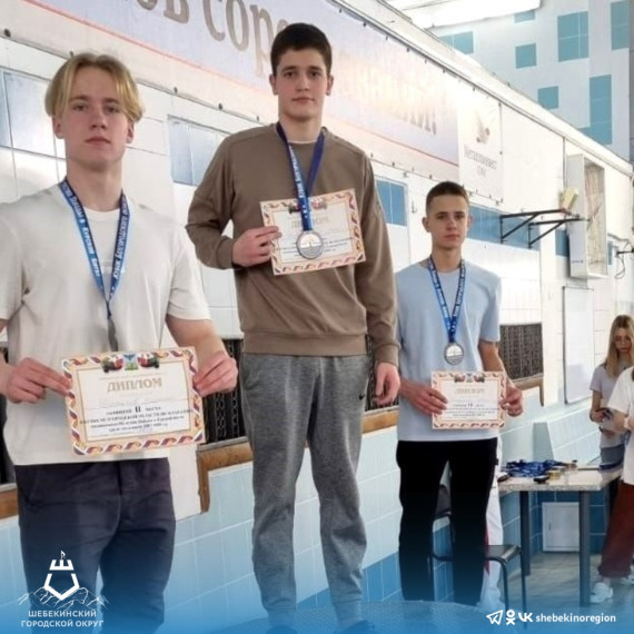 Шебекинские спортсмены стали победителями и призёрами кубка Белгородской области по плаванию.