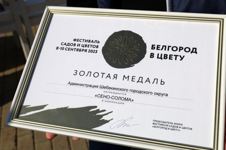 Шебекинский городской округ в числе победителей по итогам фестиваля «Белгород в цвету».