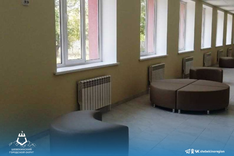 Капитальный ремонт Крапивенской школы подходит к завершению.
