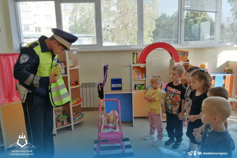 С 18 по 22 сентября в детских садах округа проведена Всероссийская Неделя безопасности дорожного движения.