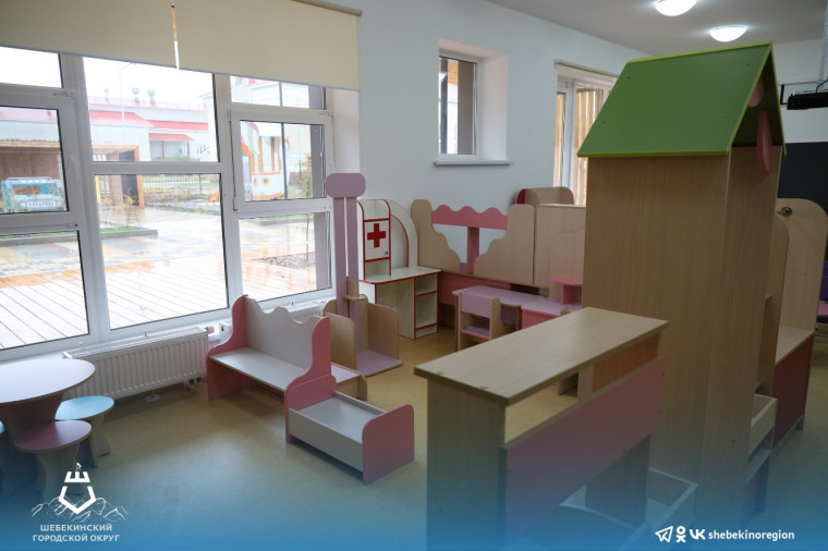 В селе Вознесеновка завершилось строительство детского сада.
