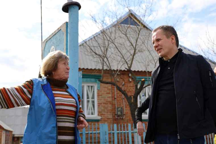 Вячеслав Гладков с рабочей поездкой посетил Новую Таволжанку.