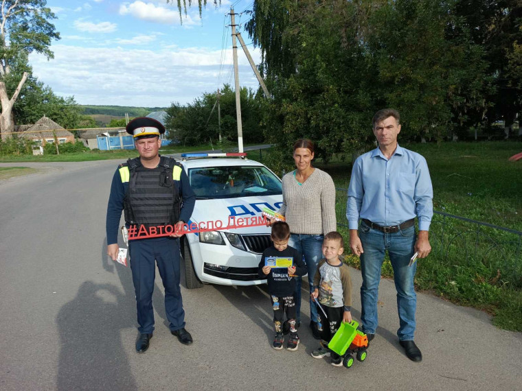 В МБДОУ «Детский сад села Купино» Шебекинского городского округа прошло мероприятие по контролю за соблюдением правил перевозки детей.